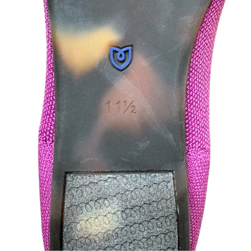 Rothy’s The Point Wild Orchid Ballet Flats 11.5 Slip-On Comfort NWOB - Picture 10 of 10